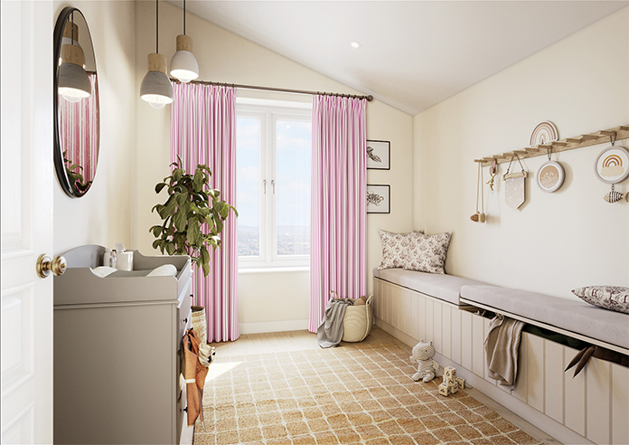 The British Stripe Co. Catherine, Notting Hill No.3 - Made to Measure Curtains - Image 7